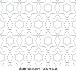 Seamless geometric ornamental vector pattern. Abstract background