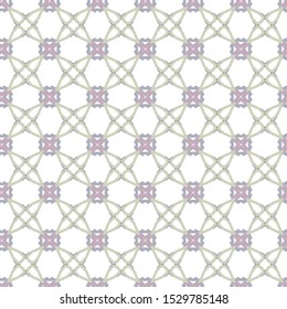 Seamless geometric ornamental vector pattern. Abstract background