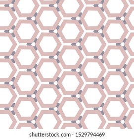 Seamless geometric ornamental vector pattern. Abstract background