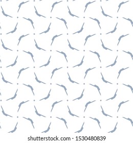 Seamless geometric ornamental vector pattern. Abstract background