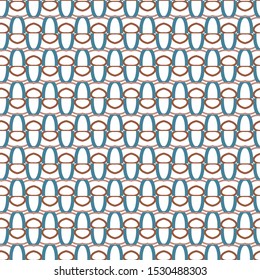 Seamless geometric ornamental vector pattern. Abstract background