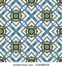 Seamless geometric ornamental vector pattern. Abstract background