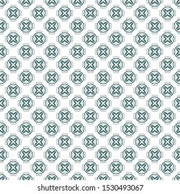 Seamless geometric ornamental vector pattern. Abstract background
