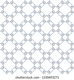 Seamless geometric ornamental vector pattern. Abstract background