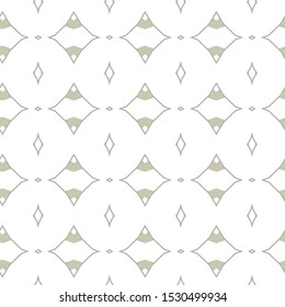 Seamless geometric ornamental vector pattern. Abstract background