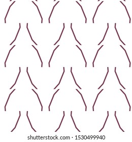 Seamless geometric ornamental vector pattern. Abstract background
