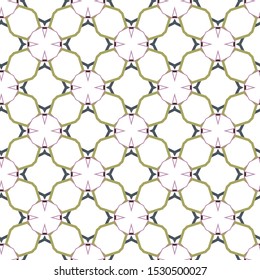Seamless geometric ornamental vector pattern. Abstract background