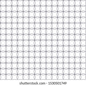 Seamless geometric ornamental vector pattern. Abstract background