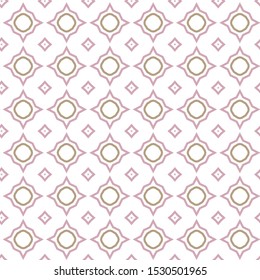 Seamless geometric ornamental vector pattern. Abstract background