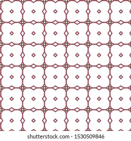 Seamless geometric ornamental vector pattern. Abstract background