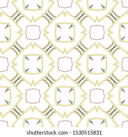 Seamless geometric ornamental vector pattern. Abstract background