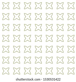 Seamless geometric ornamental vector pattern. Abstract background