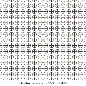 Seamless geometric ornamental vector pattern. Abstract background