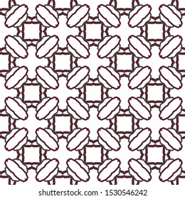 Seamless geometric ornamental vector pattern. Abstract background