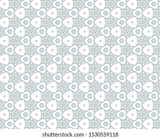 Seamless geometric ornamental vector pattern. Abstract background