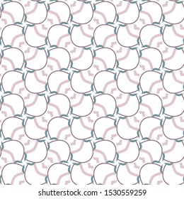 Seamless geometric ornamental vector pattern. Abstract background