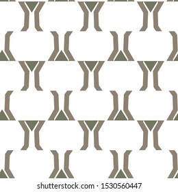 Seamless geometric ornamental vector pattern. Abstract background