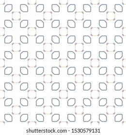 Seamless geometric ornamental vector pattern. Abstract background
