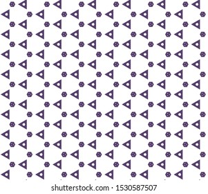 Seamless geometric ornamental vector pattern. Abstract background