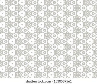 Seamless geometric ornamental vector pattern. Abstract background