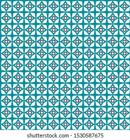 Seamless geometric ornamental vector pattern. Abstract background