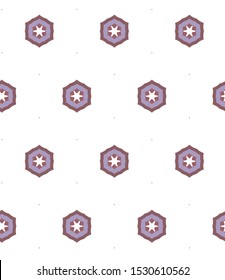 Seamless geometric ornamental vector pattern. Abstract background