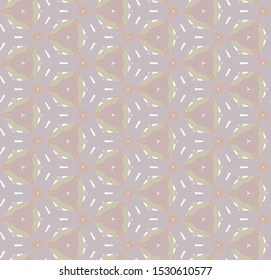 Seamless geometric ornamental vector pattern. Abstract background