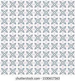 Seamless geometric ornamental vector pattern. Abstract background