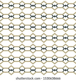 Seamless geometric ornamental vector pattern. Abstract background