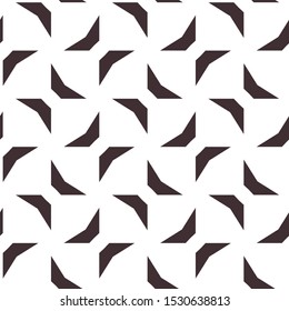 Seamless geometric ornamental vector pattern. Abstract background
