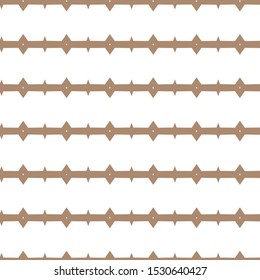 Seamless geometric ornamental vector pattern. Abstract background