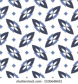 Seamless geometric ornamental vector pattern. Abstract background