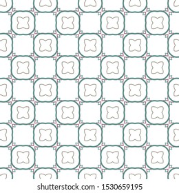 Seamless geometric ornamental vector pattern. Abstract background