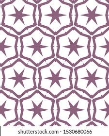 Seamless geometric ornamental vector pattern. Abstract background