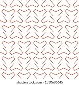Seamless geometric ornamental vector pattern. Abstract background