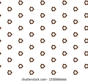 Seamless geometric ornamental vector pattern. Abstract background