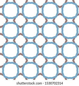 Seamless geometric ornamental vector pattern. Abstract background