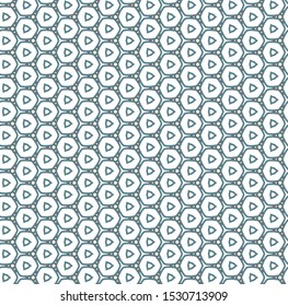 Seamless geometric ornamental vector pattern. Abstract background