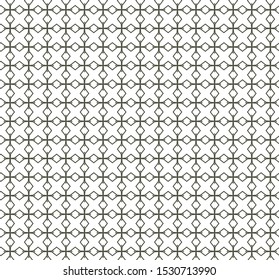 Seamless geometric ornamental vector pattern. Abstract background