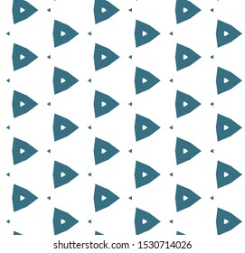 Seamless geometric ornamental vector pattern. Abstract background