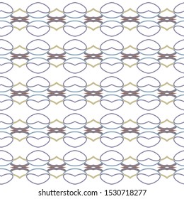 Seamless geometric ornamental vector pattern. Abstract background