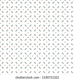 Seamless geometric ornamental vector pattern. Abstract background