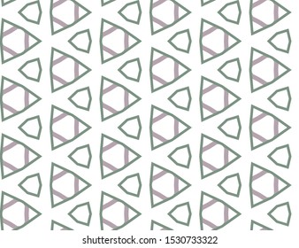 Seamless geometric ornamental vector pattern. Abstract background