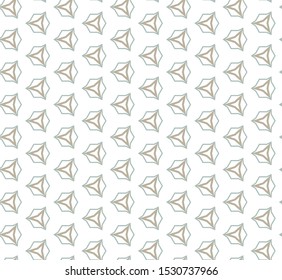 Seamless geometric ornamental vector pattern. Abstract background