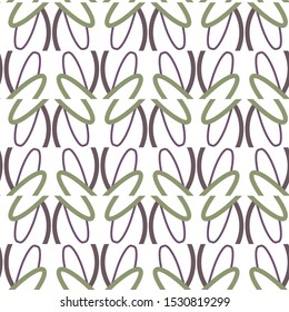Seamless geometric ornamental vector pattern. Abstract background