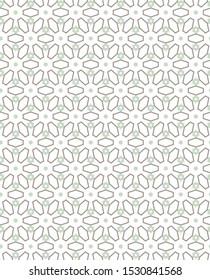 Seamless geometric ornamental vector pattern. Abstract background