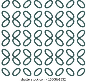 Seamless geometric ornamental vector pattern. Abstract background