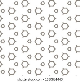 Seamless geometric ornamental vector pattern. Abstract background