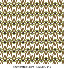 Seamless geometric ornamental vector pattern. Abstract background