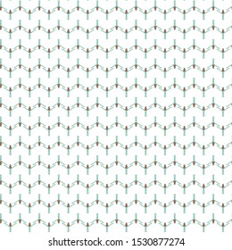 Seamless geometric ornamental vector pattern. Abstract background